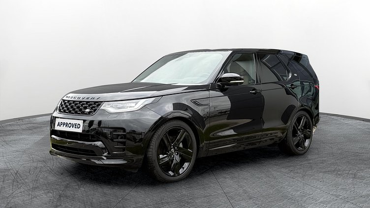 2024 Approved Land Rover Discovery Santorini Black 3.0 literes, soros 6 hengeres dízel, 300LE, automata váltó, összkerékhajtás Dynamic HSE	D300