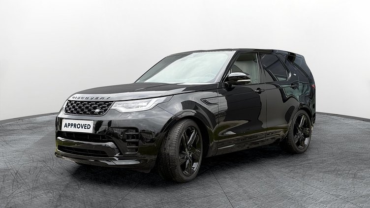 2024 Approved Land Rover Discovery Santorini Black 3.0 literes, soros 6 hengeres dízel, 300LE, automata váltó, összkerékhajtás Dynamic HSE	D300