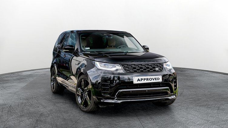 2024 Approved Land Rover Discovery Santorini Black 3.0 literes, soros 6 hengeres dízel, 300LE, automata váltó, összkerékhajtás Dynamic HSE	D300