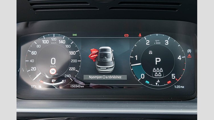 2024 Approved Land Rover Discovery Santorini Black 3.0 literes, soros 6 hengeres dízel, 300LE, automata váltó, összkerékhajtás Dynamic HSE	D300