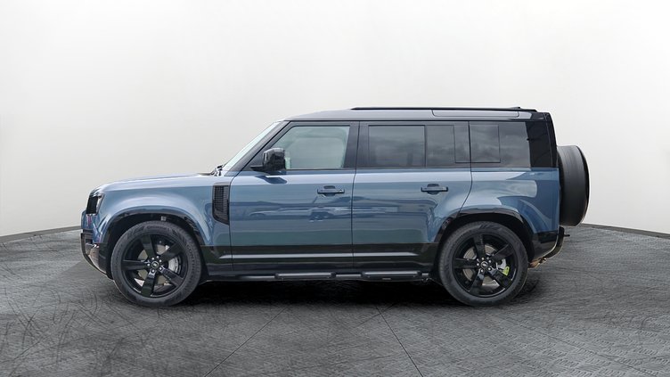 2025 Approved Land Rover Defender 110 Tasman Blue 3.0 literes, soros 6 hengeres dízel, 300LE, automata váltó, összkerékhajtás X-Dynamic HSE D300