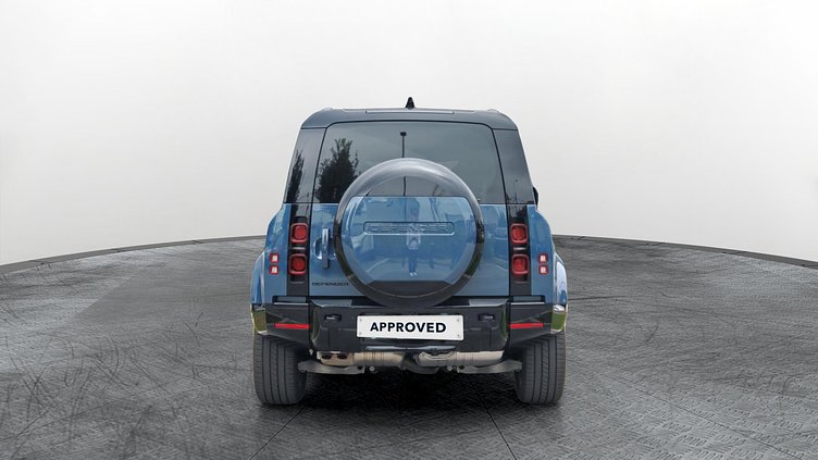 2025 Approved Land Rover Defender 110 Tasman Blue 3.0 literes, soros 6 hengeres dízel, 300LE, automata váltó, összkerékhajtás X-Dynamic HSE D300