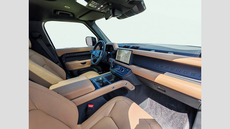 2025 Approved Land Rover Defender 130 Santorini Black 3.0 literes, soros 6 hengeres dízel, 300LE, automata váltó, összkerékhajtás X-Dynamic HSE D300