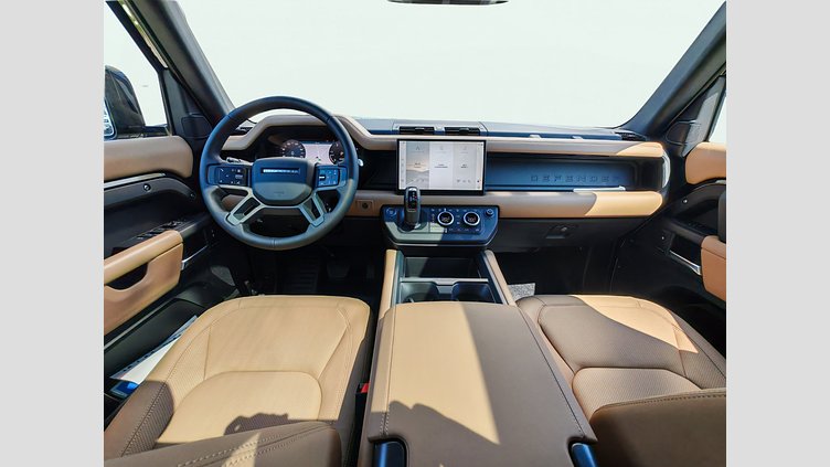 2025 Approved Land Rover Defender 130 Santorini Black 3.0 literes, soros 6 hengeres dízel, 300LE, automata váltó, összkerékhajtás X-Dynamic HSE D300