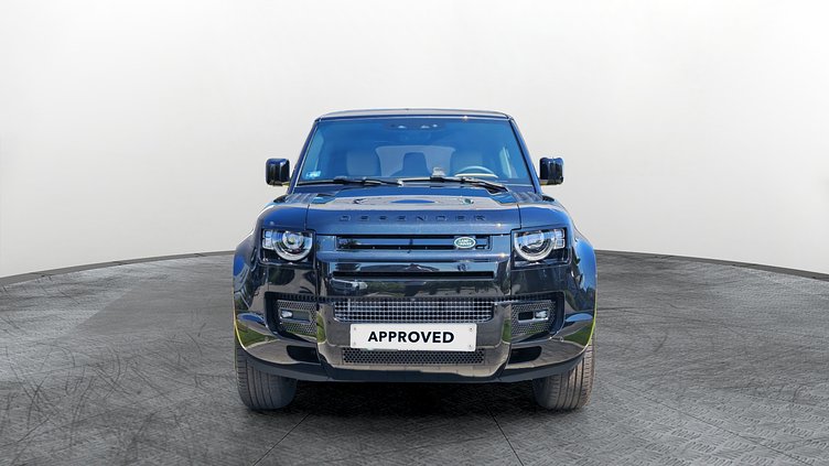 2025 Approved Land Rover Defender 130 Santorini Black 3.0 literes, soros 6 hengeres dízel, 300LE, automata váltó, összkerékhajtás X-Dynamic HSE D300