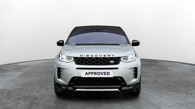 2024 Approved Land Rover Discovery Sport Hakuba Silver Ingenium 2,0 literes, soros négyhengeres 204 LE mild hybrid dízelmotor (automata), összkerékhajtás Normál tengelytáv Dynamic HSE