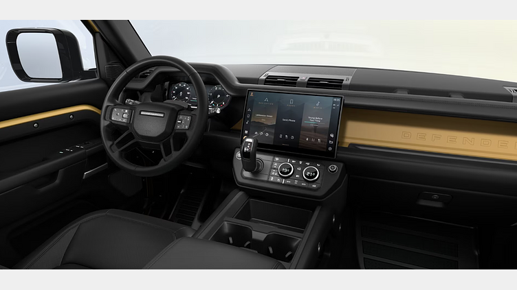 2025 Novo vozilo Land Rover Defender 110 Deep Sandglow Yellow 3.0D V6 350HP 110 Trophy Edition Deep Sandglow 3.0D