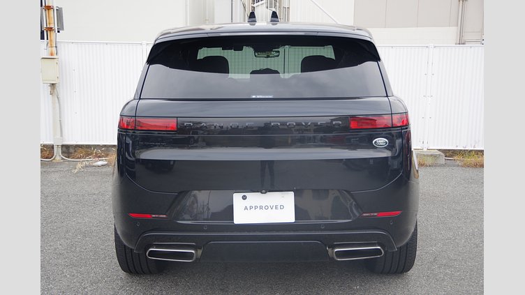 2023 認定中古車 Land Rover Range Rover Sport サントリーニブラック 3.0リッター6気筒400PSターボチャージドガソリンMHEV（オートマチック） FIRST EDITION