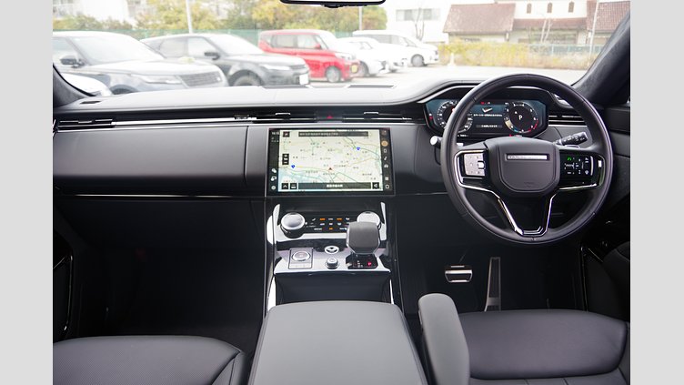 2023 認定中古車 Land Rover Range Rover Sport サントリーニブラック 3.0リッター6気筒400PSターボチャージドガソリンMHEV（オートマチック） FIRST EDITION