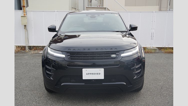 2024 認定中古車 Land Rover Range Rover Evoque サントリーニブラック D200マイルドハイブリッド（ディーゼル） スタンダードホイールベース DYNAMIC SE