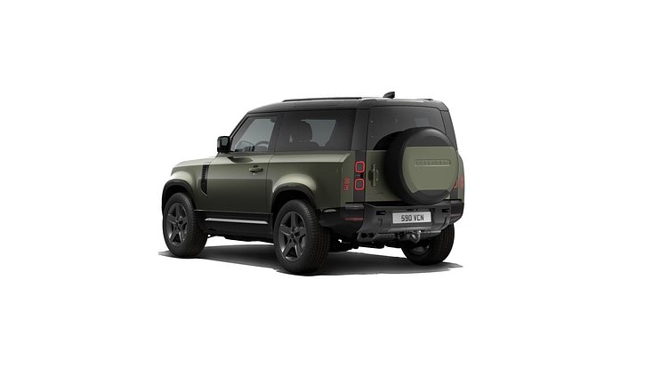 2025 Ny Land Rover Defender 90 Woolstone Green D250 Diesel Mild Hybrid X-Dynamic SE