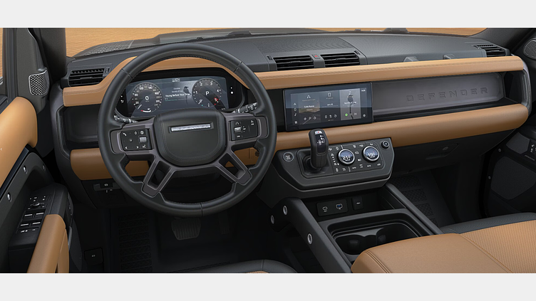 2025 Ново Land Rover Defender 110 Santorini Black D300 AWD AUTOMATIC MHEV X-DYNAMIC SE