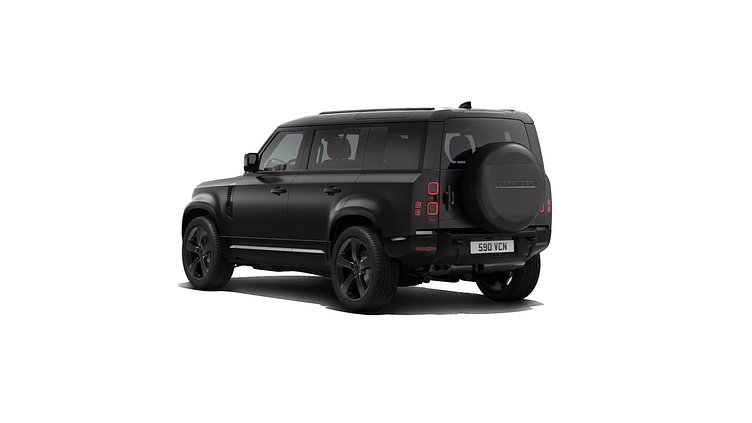 2025 New Land Rover Defender 110 Santorini Black D350 Diesel Mild Hybrid X-Dynamic SE