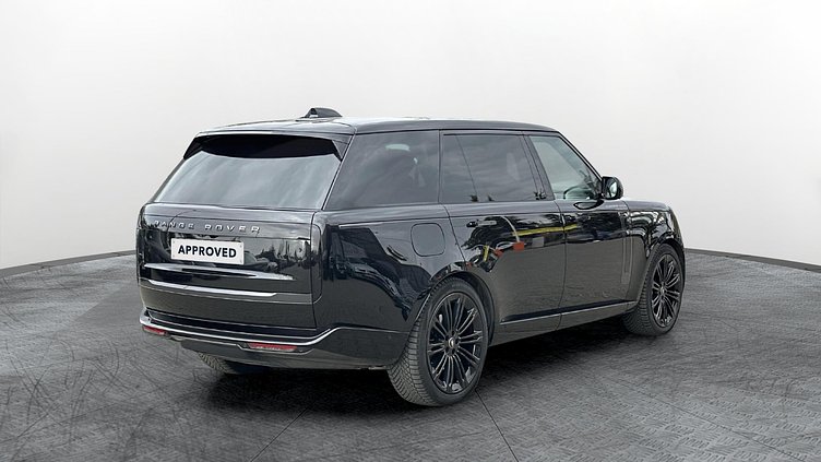 2024 Approved Land Rover Range Rover Czarny Santorini Black D350 MHEV LONG WHEELBASE (LWB) Autobiography