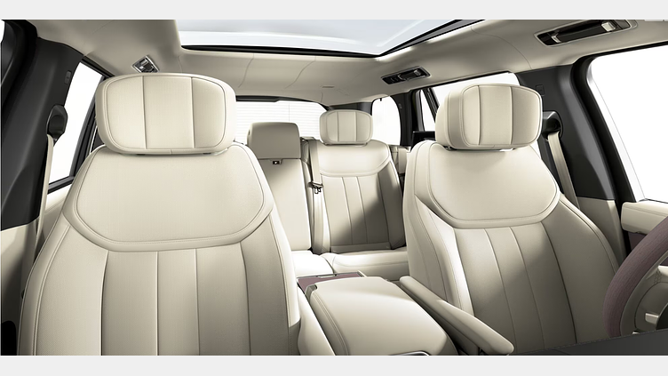 2024 Ново Land Rover Range Rover Santorini Black P530 Petrol Mild Hybrid Long Wheelbase Seven Seats Autobiography