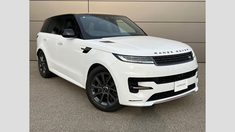 2024 認定中古車 Land Rover Range Rover Sport フジホワイト D300マイルドハイブリッド スタンダードホイールベース Dynamic HSE
