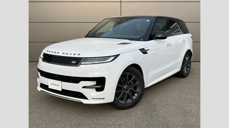 2024 認定中古車 Land Rover Range Rover Sport フジホワイト D300マイルドハイブリッド スタンダードホイールベース Dynamic HSE