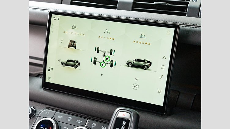 2022 認定中古車 Land Rover Defender 110 サントリーニブラック D300 AWD（AT） X