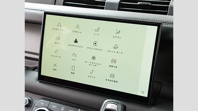 2022 認定中古車 Land Rover Defender 110 サントリーニブラック D300 AWD（AT） X