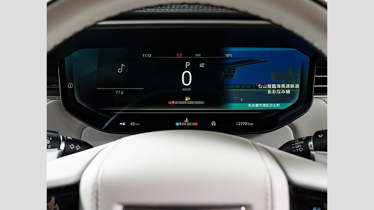 2022 認定中古車 Land Rover Range Rover Sport フジホワイト 3.0リッター6気筒300PSターボチャージドディーゼルMHEV（オートマチック） DYNAMIC S