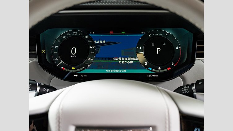 2022 認定中古車 Land Rover Range Rover Sport フジホワイト 3.0リッター6気筒300PSターボチャージドディーゼルMHEV（オートマチック） DYNAMIC S