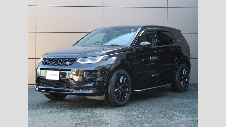 2024 認定中古車 Land Rover Discovery Sport サントリーニブラック D200マイルドハイブリッド（ディーゼル） 標準ホイール DYNAMIC SE