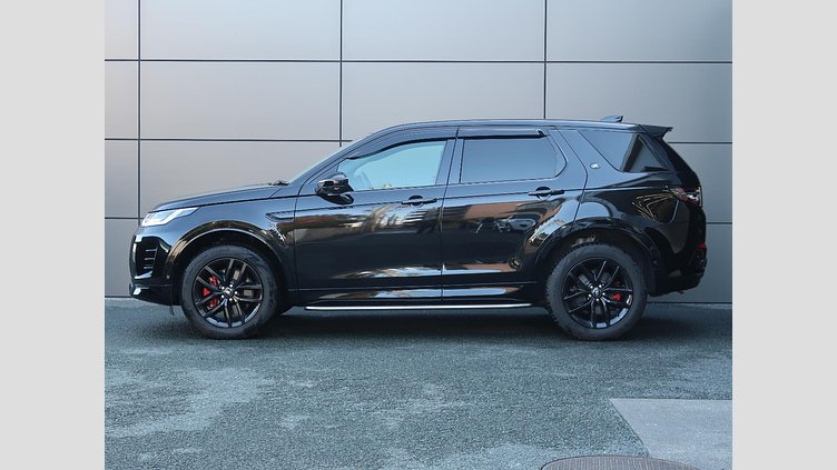 2024 認定中古車 Land Rover Discovery Sport サントリーニブラック D200マイルドハイブリッド（ディーゼル） 標準ホイール DYNAMIC SE