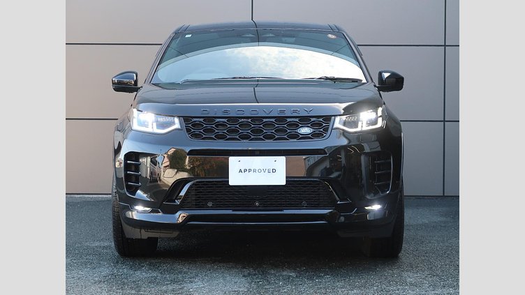 2024 認定中古車 Land Rover Discovery Sport サントリーニブラック D200マイルドハイブリッド（ディーゼル） 標準ホイール DYNAMIC SE