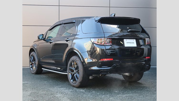 2024 認定中古車 Land Rover Discovery Sport サントリーニブラック D200マイルドハイブリッド（ディーゼル） 標準ホイール DYNAMIC SE