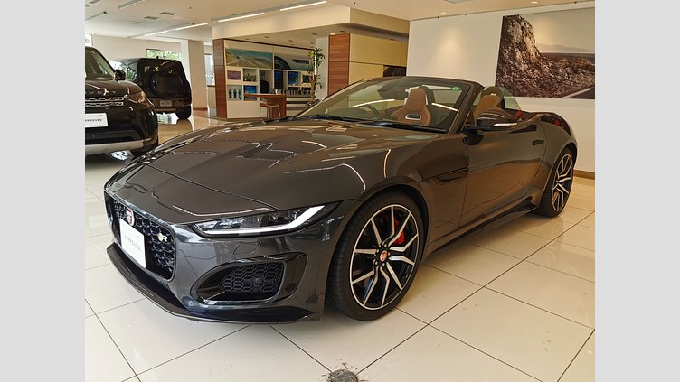 2022 認定中古車 Jaguar F-Type カルパチアングレイ P575 オートマチック 全輪駆動 F-TYPEコンバーチブル R