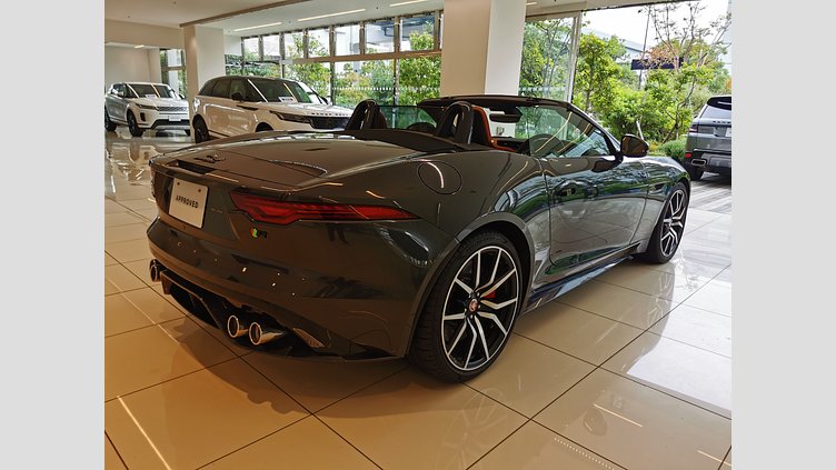 2022 認定中古車 Jaguar F-Type カルパチアングレイ P575 オートマチック 全輪駆動 F-TYPEコンバーチブル R