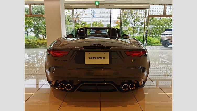 2022 認定中古車 Jaguar F-Type カルパチアングレイ P575 オートマチック 全輪駆動 F-TYPEコンバーチブル R