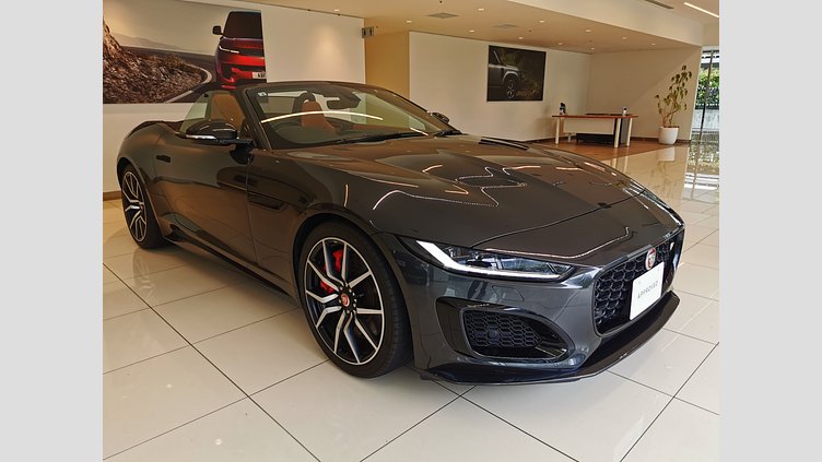 2022 認定中古車 Jaguar F-Type カルパチアングレイ P575 オートマチック 全輪駆動 F-TYPEコンバーチブル R