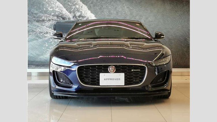 2022 認定中古車 Jaguar F-Type ポルトフィーノブルー P300 オートマチック 後輪駆動 F-TYPEクーペ R-DYNAMIC