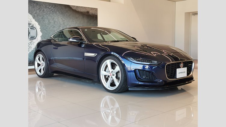 2022 認定中古車 Jaguar F-Type ポルトフィーノブルー P300 オートマチック 後輪駆動 F-TYPEクーペ R-DYNAMIC