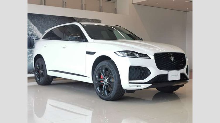 2024 認定中古車 Jaguar F-Pace オストゥーニパールホワイト P400e ガソリン プラグインハイブリッド R-DYNAMIC HSE
