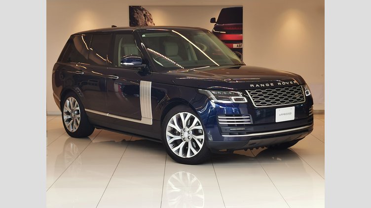 2020 認定中古車 Land Rover Range Rover ポルトフィーノブルー 5.0リッターV8スーパーチャージド 525PS ガソリン スタンダードホイールベース AUTOBIOGRAPHY