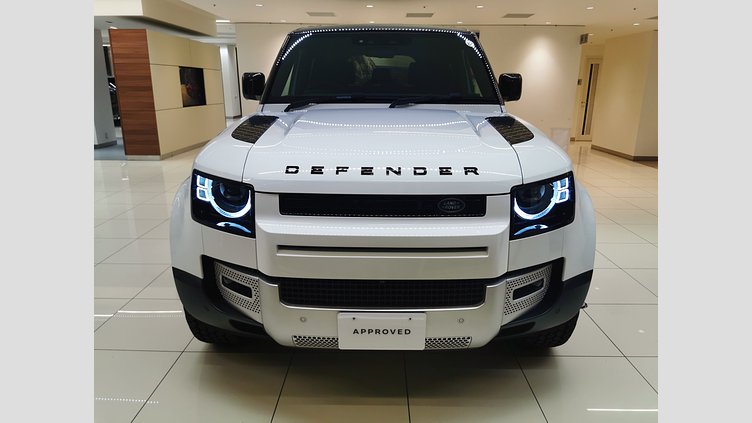 2025 認定中古車 Land Rover Defender 110 フジホワイト D350 ディーゼルマイルドハイブリッド S