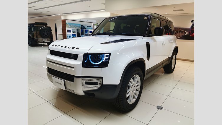 2025 認定中古車 Land Rover Defender 110 フジホワイト D350 ディーゼルマイルドハイブリッド S