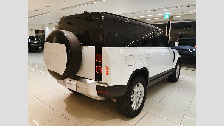 2025 認定中古車 Land Rover Defender 110 フジホワイト D350 ディーゼルマイルドハイブリッド S