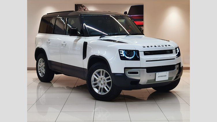 2025 認定中古車 Land Rover Defender 110 フジホワイト D350 ディーゼルマイルドハイブリッド S