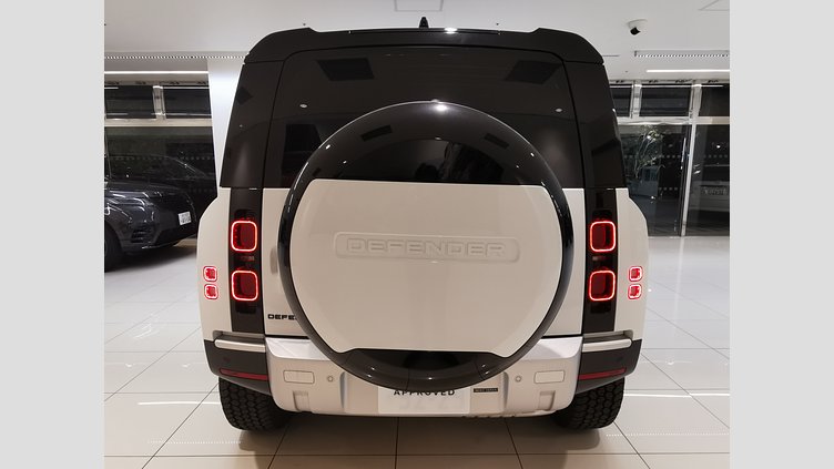 2025 認定中古車 Land Rover Defender 110 フジホワイト D350 ディーゼルマイルドハイブリッド S