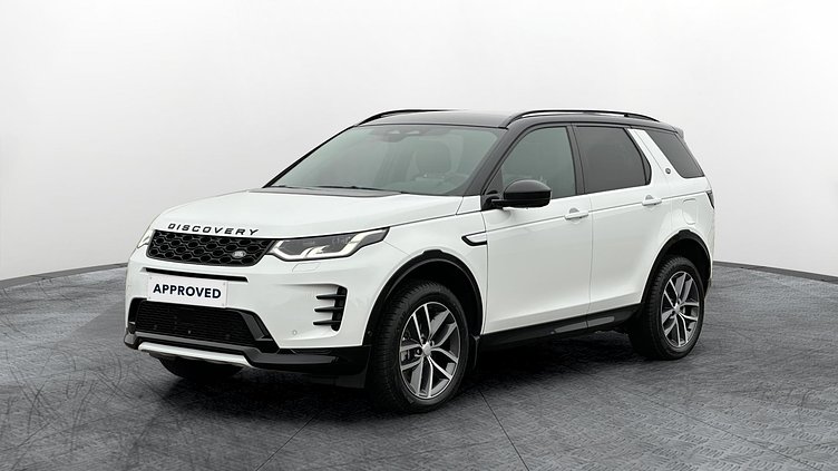 2023 Approved Land Rover Discovery Sport Fuji White P300e AWD PHEV Standard Wheelbase Dynamic SE
