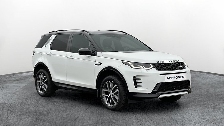 2023 Approved Land Rover Discovery Sport Fuji White P300e AWD PHEV Standard Wheelbase Dynamic SE
