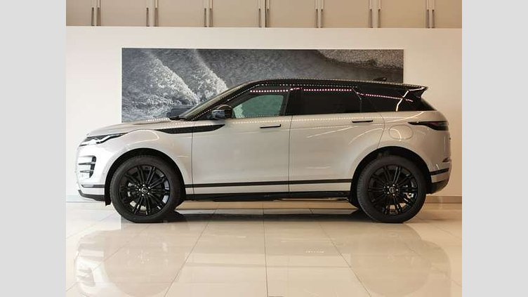2024 認定中古車 Land Rover Range Rover Evoque ソウルパールシルバー P300eプラグインハイブリッド（ガソリン） スタンダードホイールベース DYNAMIC HSE