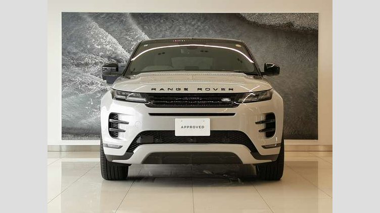 2024 認定中古車 Land Rover Range Rover Evoque ソウルパールシルバー P300eプラグインハイブリッド（ガソリン） スタンダードホイールベース DYNAMIC HSE