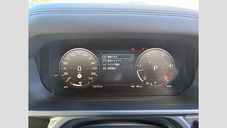 2024 認定中古車 Land Rover Defender 110 シリコンシルバー D350 ディーゼルマイルドハイブリッド X-Dynamic SE