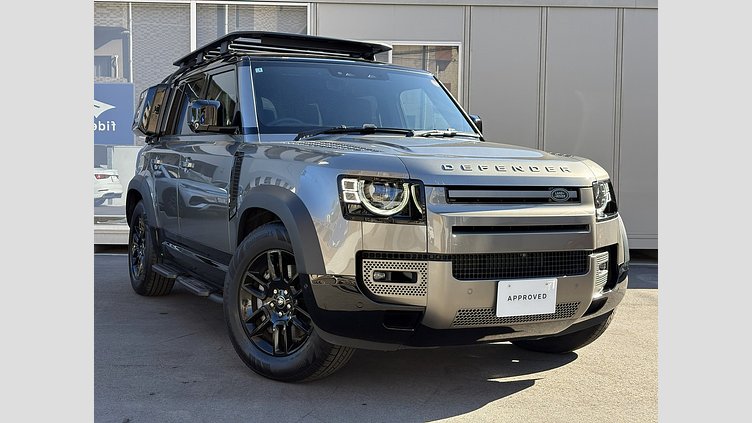 2024 認定中古車 Land Rover Defender 110 シリコンシルバー D350 ディーゼルマイルドハイブリッド X-Dynamic SE