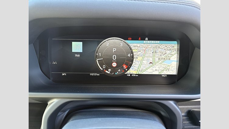 2024 認定中古車 Land Rover Defender 110 シリコンシルバー D350 ディーゼルマイルドハイブリッド X-Dynamic SE