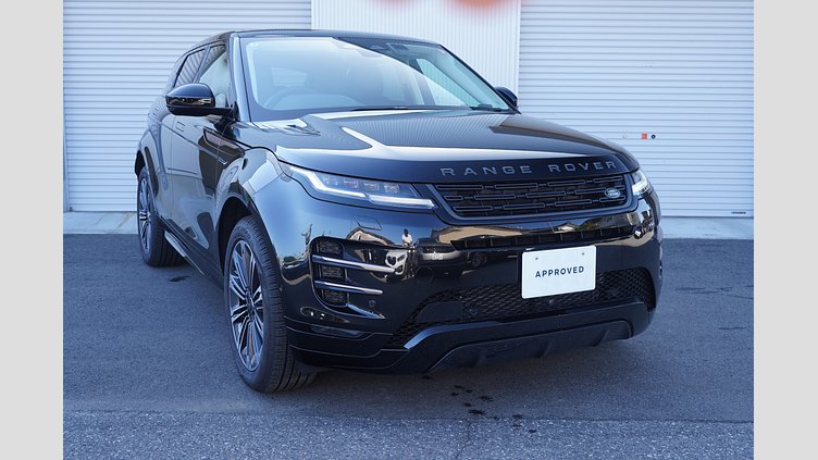2024 認定中古車 Land Rover Range Rover Evoque サントリーニブラック P300eプラグインハイブリッド（ガソリン） スタンダードホイールベース DYNAMIC HSE